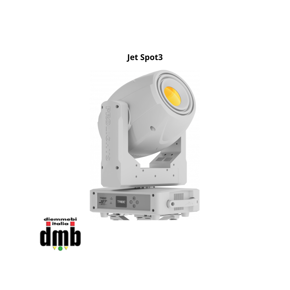 TRIBE - PROLIGHTS - Jet Spot3 - Testa mobile Spot 1x240W LED white 7.000 K