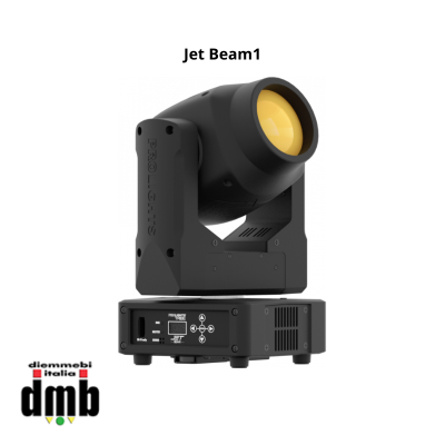 PROLIGHTS - Jet Beam1 - Testa mobile Beam 1x14W white LED, angolo 2.5°, prisma 8f, 14 colori