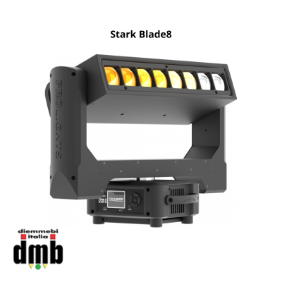 PROLIGHTS - Stark Blade8 - Barra motorizzata 8x40W RGBW Osram Ostar LED 3°-45°