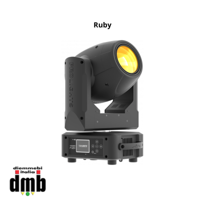 PROLIGHTS - Ruby - Testa mobile compatta 132W S Osram Sirius HRI