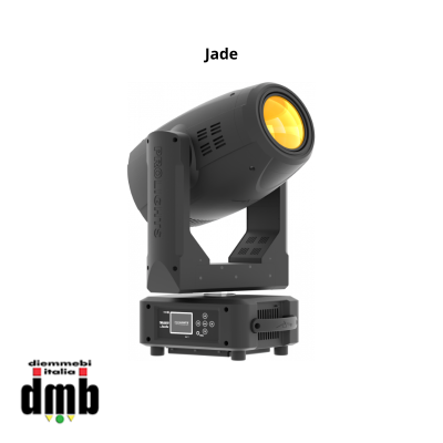 PROLIGHTS - JADE - Testa mobile Profile Zoom da 2° a 23° con modalità beam e spot