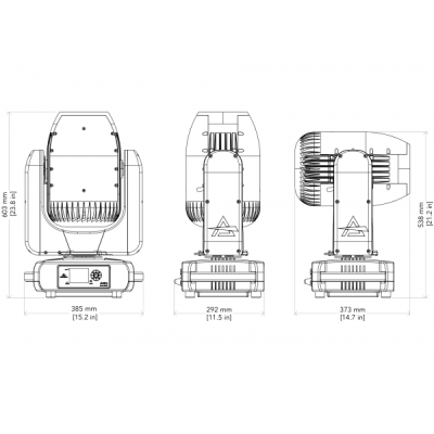 PROLIGHTS - Astra Beam260IP - Testa mobile compatta IP65