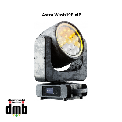 PROLIGHTS - Astra Wash19PixIP - Testa mobile wash LED IP65