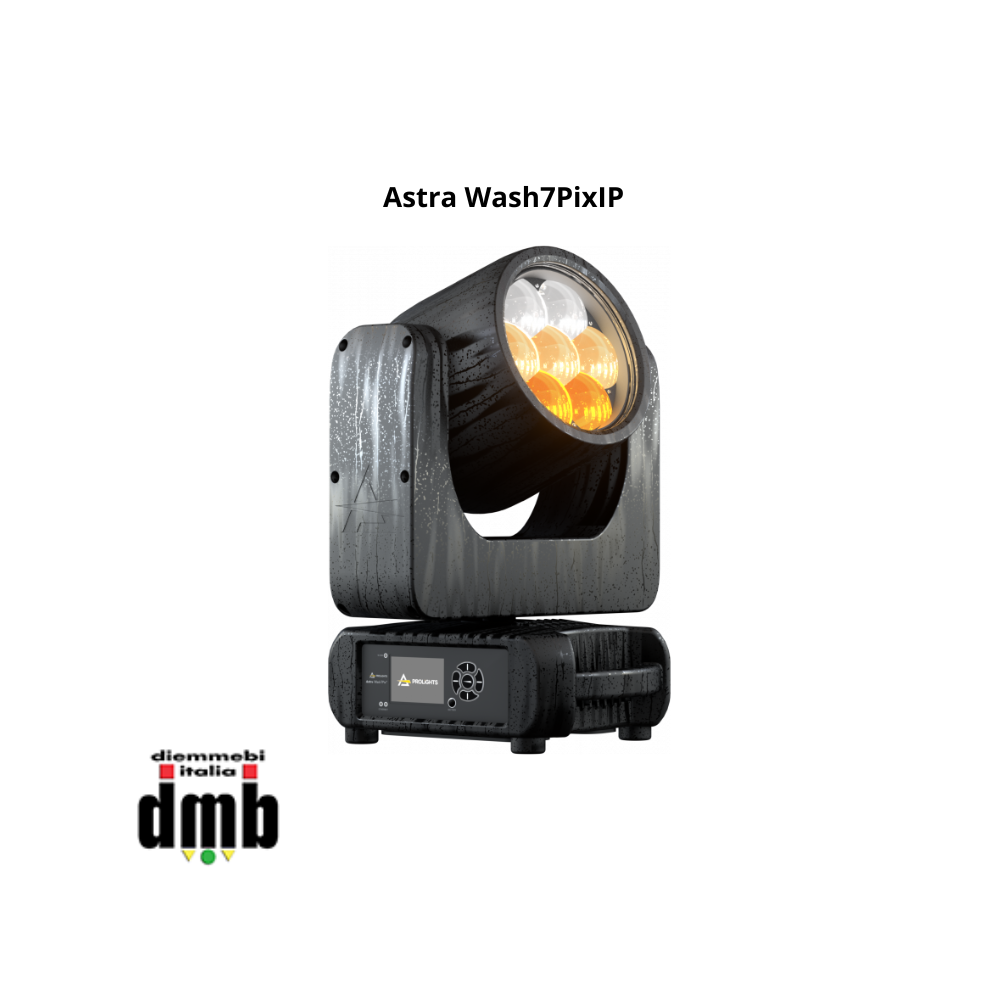 PROLIGHTS - Astra Wash7PixIP - Testa mobile wash LED IP65