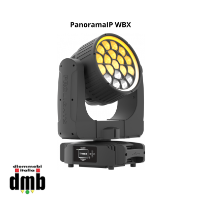 PROLIGHTS - PanoramaIP WBX - Testa mobile Wash 19x40W RGBW Osram Ostar LED IP65