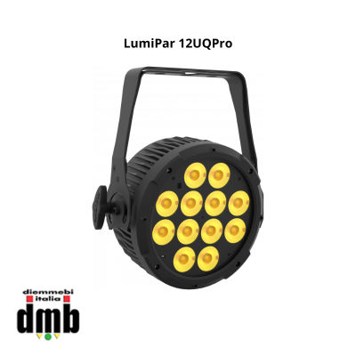 PROLIGHTS - LumiPar 12UQPro - Faro PAR LED 12x8W RGBW/FC IP44