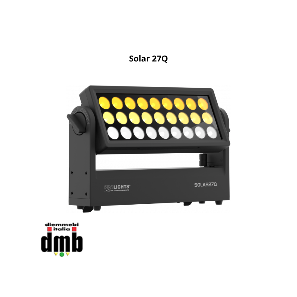 PROLIGHTS - Solar 27Q - Faro proiettore wash compatto outdoor