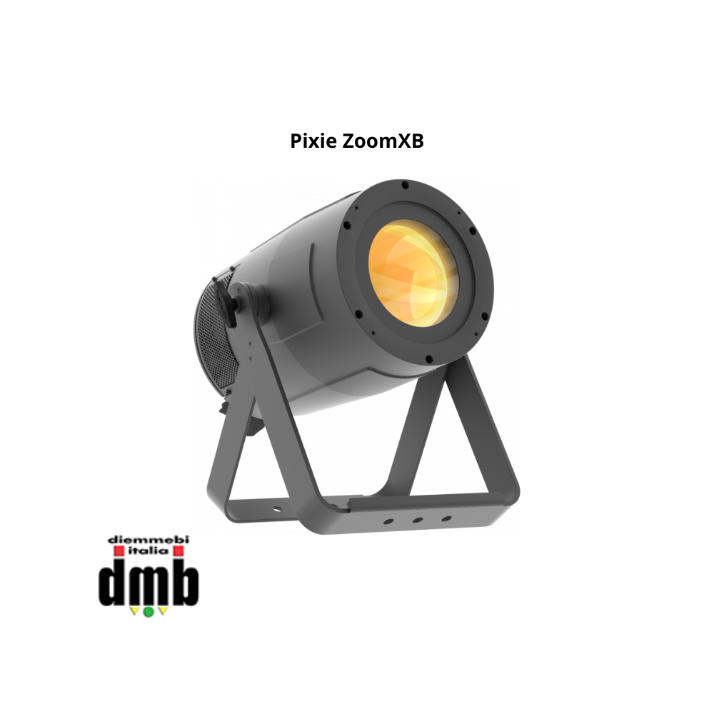 PROLIGHTS - Pixie ZoomXB - PAR LED sorgente LED custom RGB + Warm white da 280W con alti valori CRI, TLCI, TM30