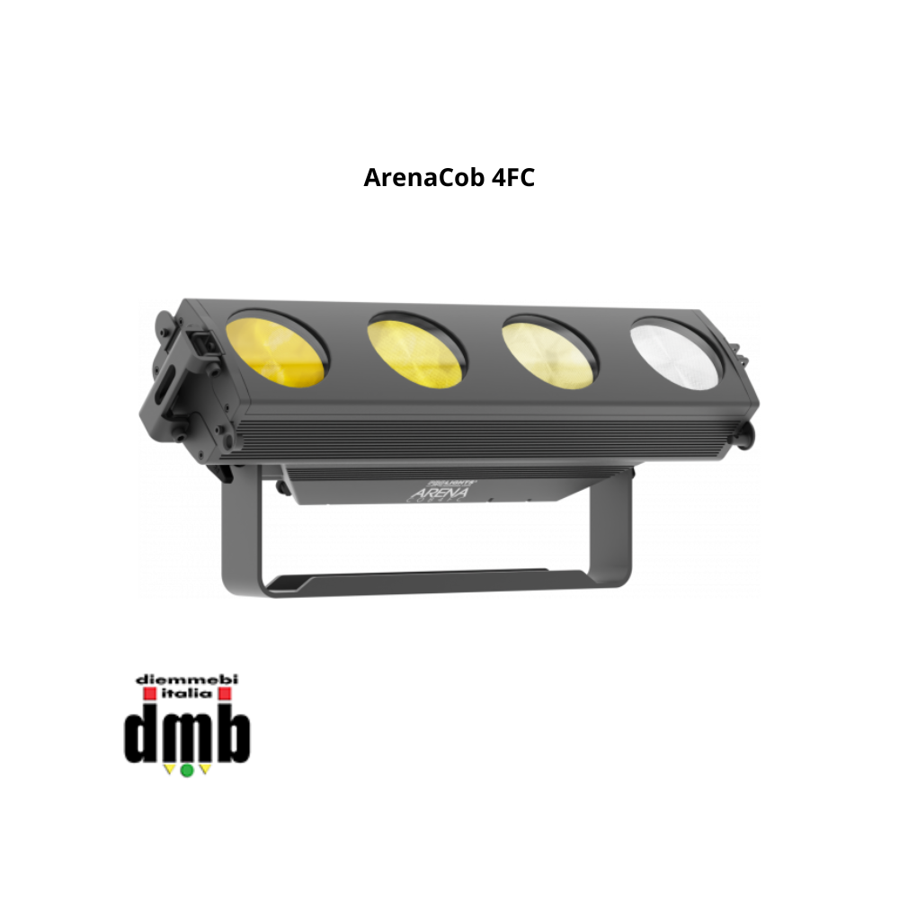 PROLIGHTS - ArenaCob 4FC - Proiettore a LED con 4 celle LED RGBW