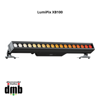 PROLIGHTS - LumiPix XB100 - Barra LED con 18x20W RGB + Bianco Caldo LED