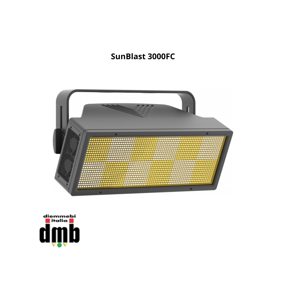 PROLIGHTS - SunBlast 3000FC - LED strobo con 1.728x1W RGBW LEDs