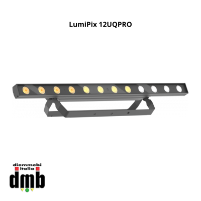 PROLIGHTS - LumiPix 12UQPRO - Barra a LED 12x8W RGBW/FC 3 sezioni PowerCON-3p 19° IP20 71W