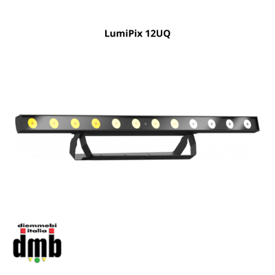 PROLIGHTS - LumiPix 12UQ - Barra a LED 12x8W RGBW LEDs