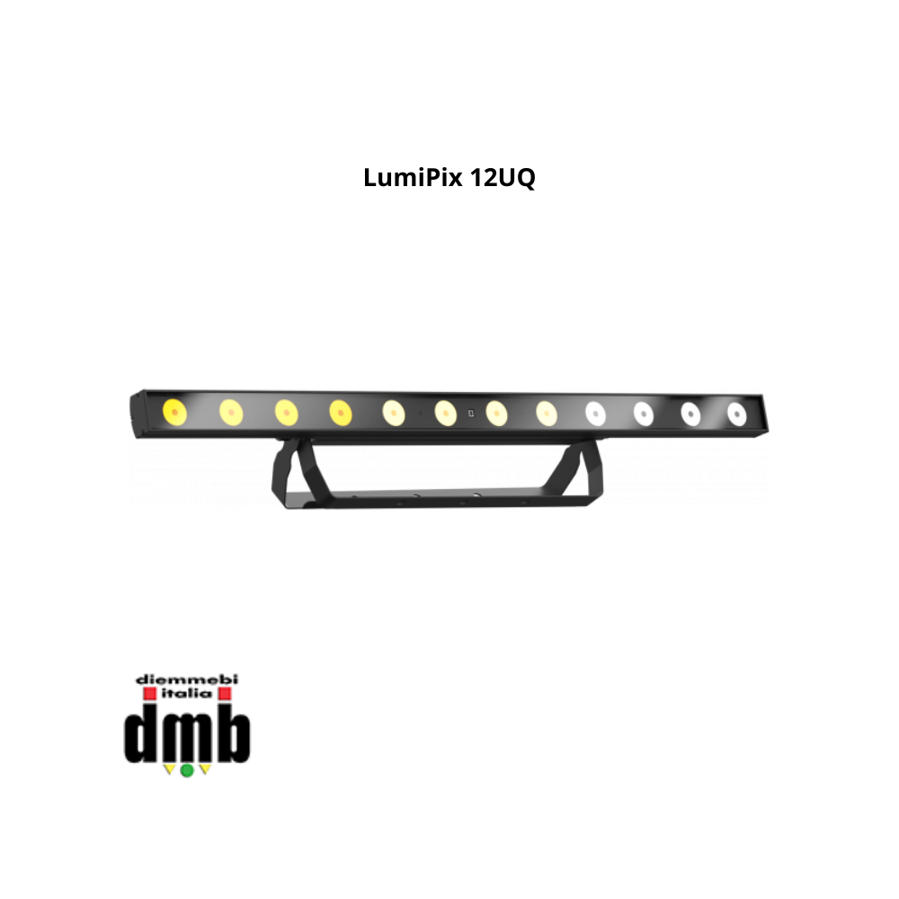 PROLIGHTS - LumiPix 12UQ - Barra a LED 12x8W RGBW LEDs