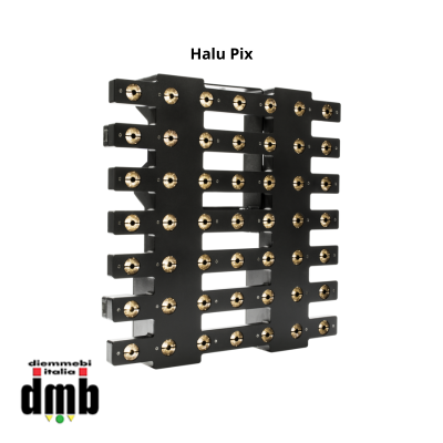 PROLIGHTS - Halu Pix - modulo a matrice LED da 49(7x7) CREE LED Warm White da 2.800 K da 3W