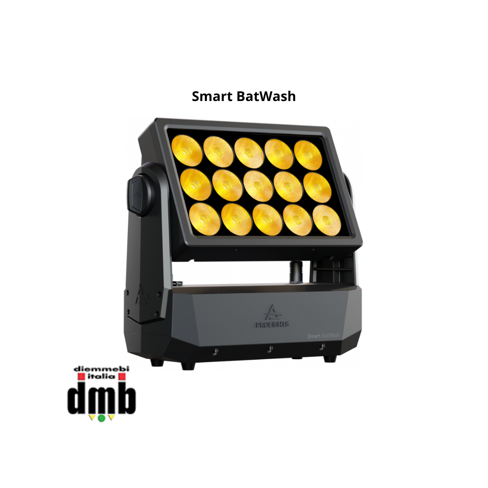 PROLIGHT - Smart BatWash - Wash Light outdoor LED 15x20W RGB + Warm White