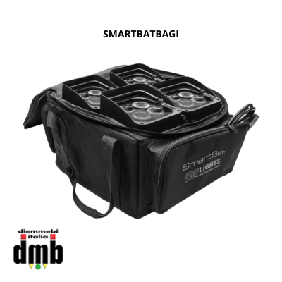 PROLIGHTS - SMARTBATBAGI - Borsa in nylon ad alta resistenza per contenere 4x SMARTBAT