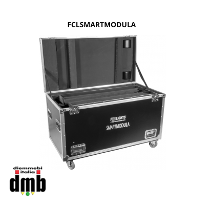 PROLIGHTS - FCLSMARTMODULA - Flight case per il trasporto di 2x SMARTMODULA, 16x MODULASPOT, 2x MODULAWASH