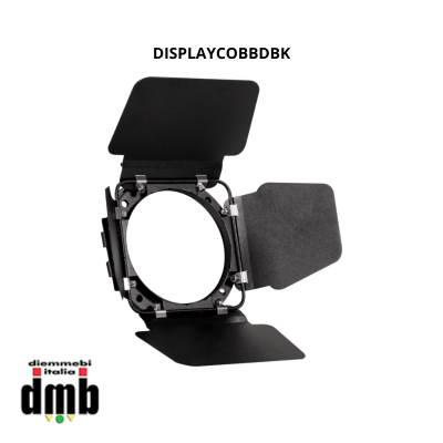 PROLIGHTS - DISPLAYCOBBDBK - 4 Alette direzionali per proiettori DisplayCob