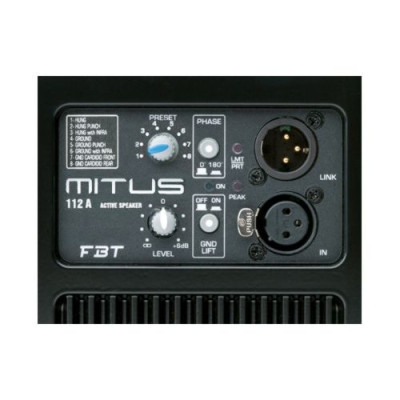FBT - MITUS 112A - 31759 - Diffusore cassa acustica bi-amplificata 900 W RMS 12"