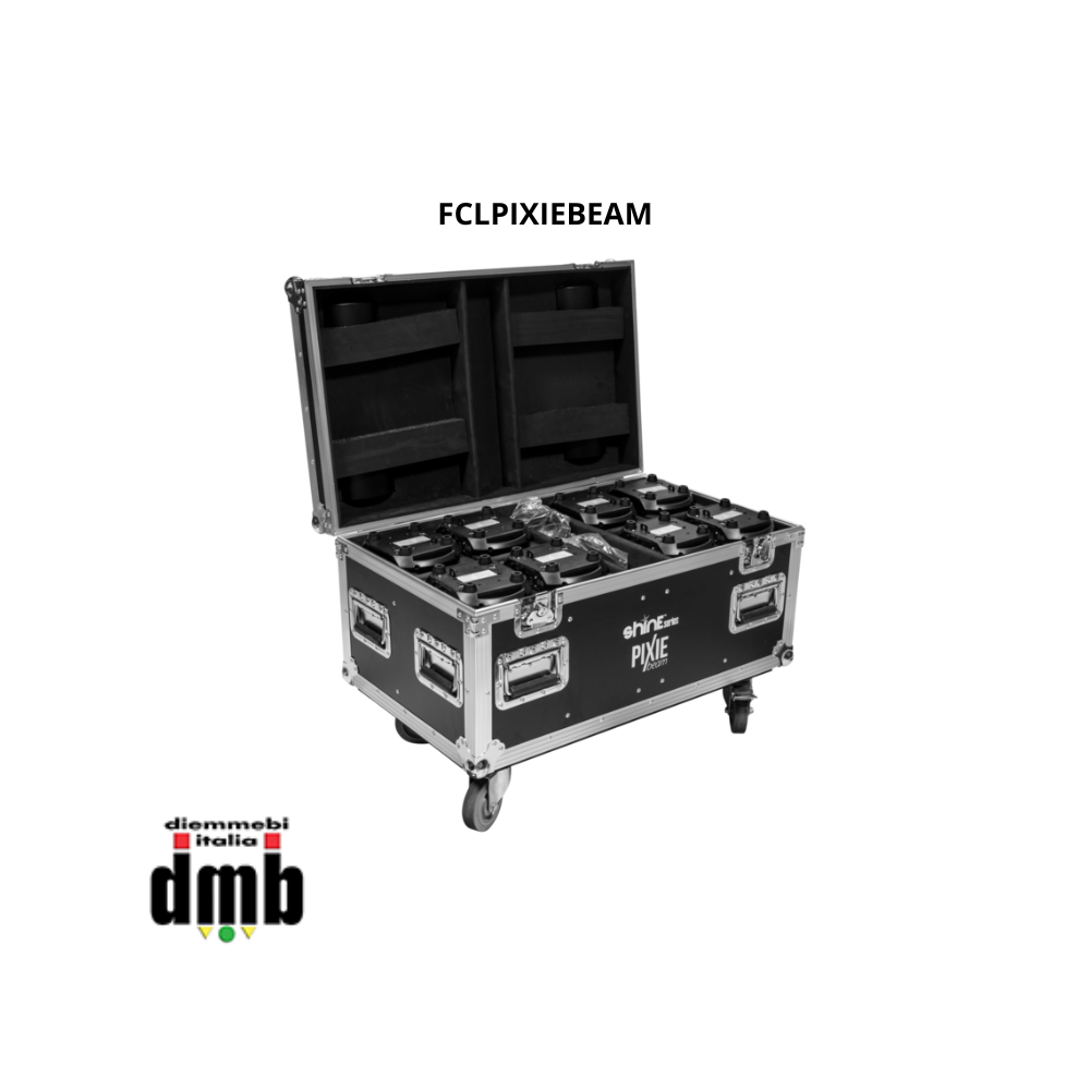 PROLIGHTS - FCLPIXIEBEAM - Flight case per Teste mobili Pixie beam