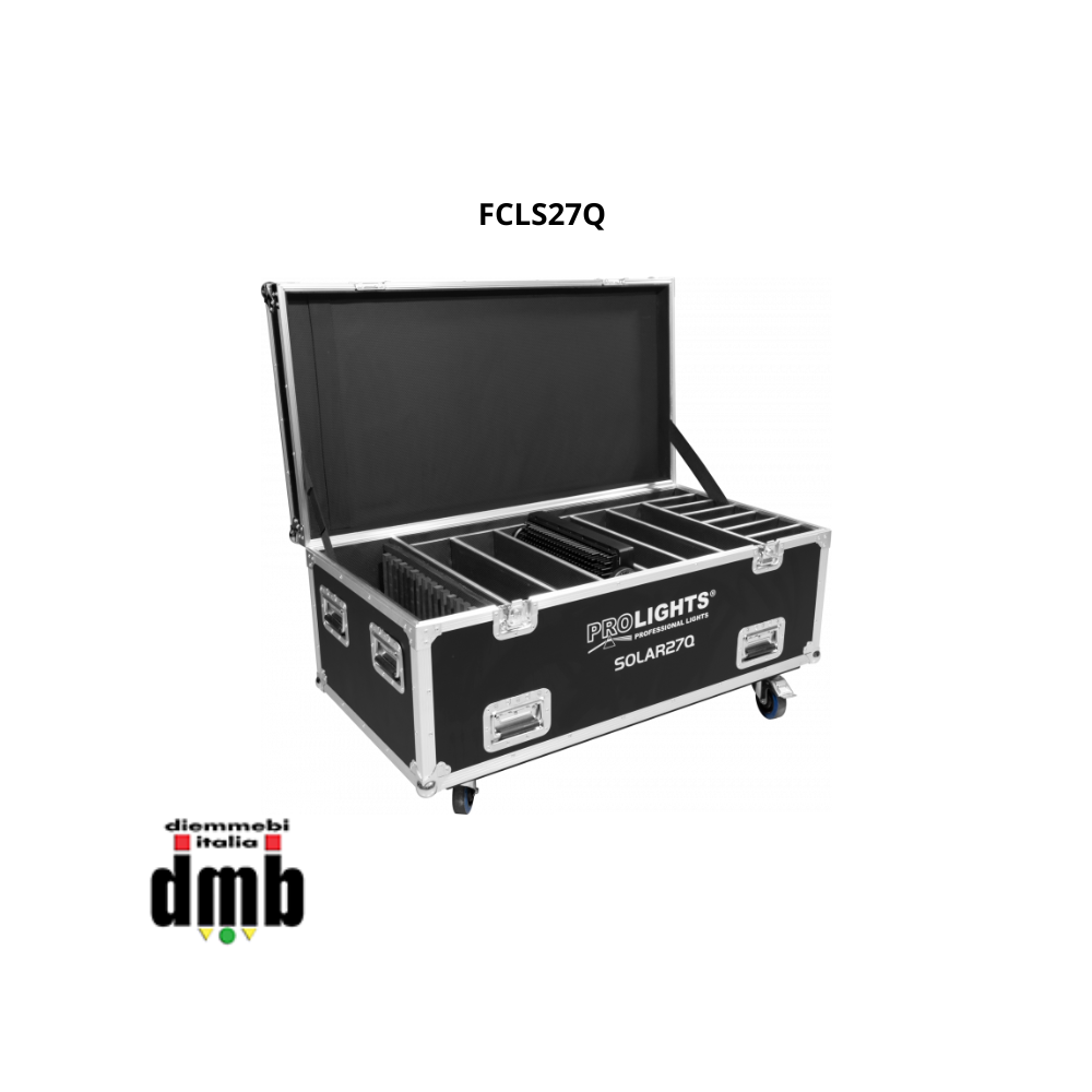 PROLIGHTS - FCLS27Q - Flight case per 6 Fari SOLAR27Q