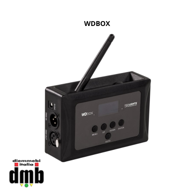 TRIBE - WDBOX - Ricetrasmettitore wireless dmx XLR 3P