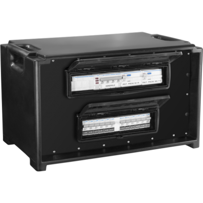 GDE - PBC6354 - Power-box portatile per la distribuzione elettrica, ingresso spina 63A-5p