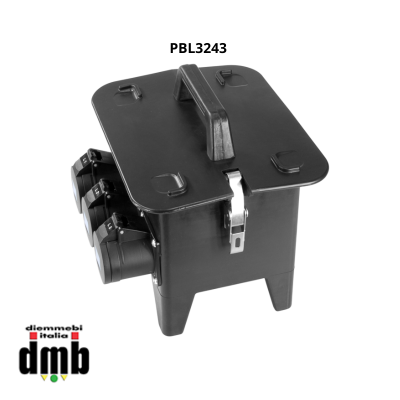 GDE - PBL3243 - Power-box portatile per la distribuzione elettrica, ingresso spina 5p 32A