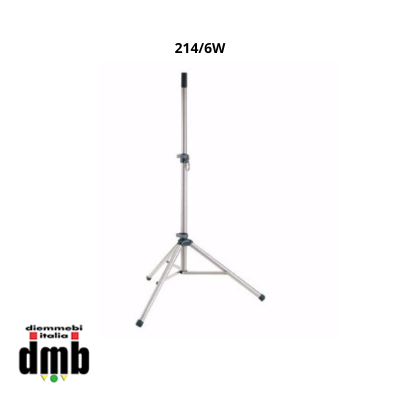 KONIG & MEYER - 214/6W - Stand a treppiede in alluminio per diffusori