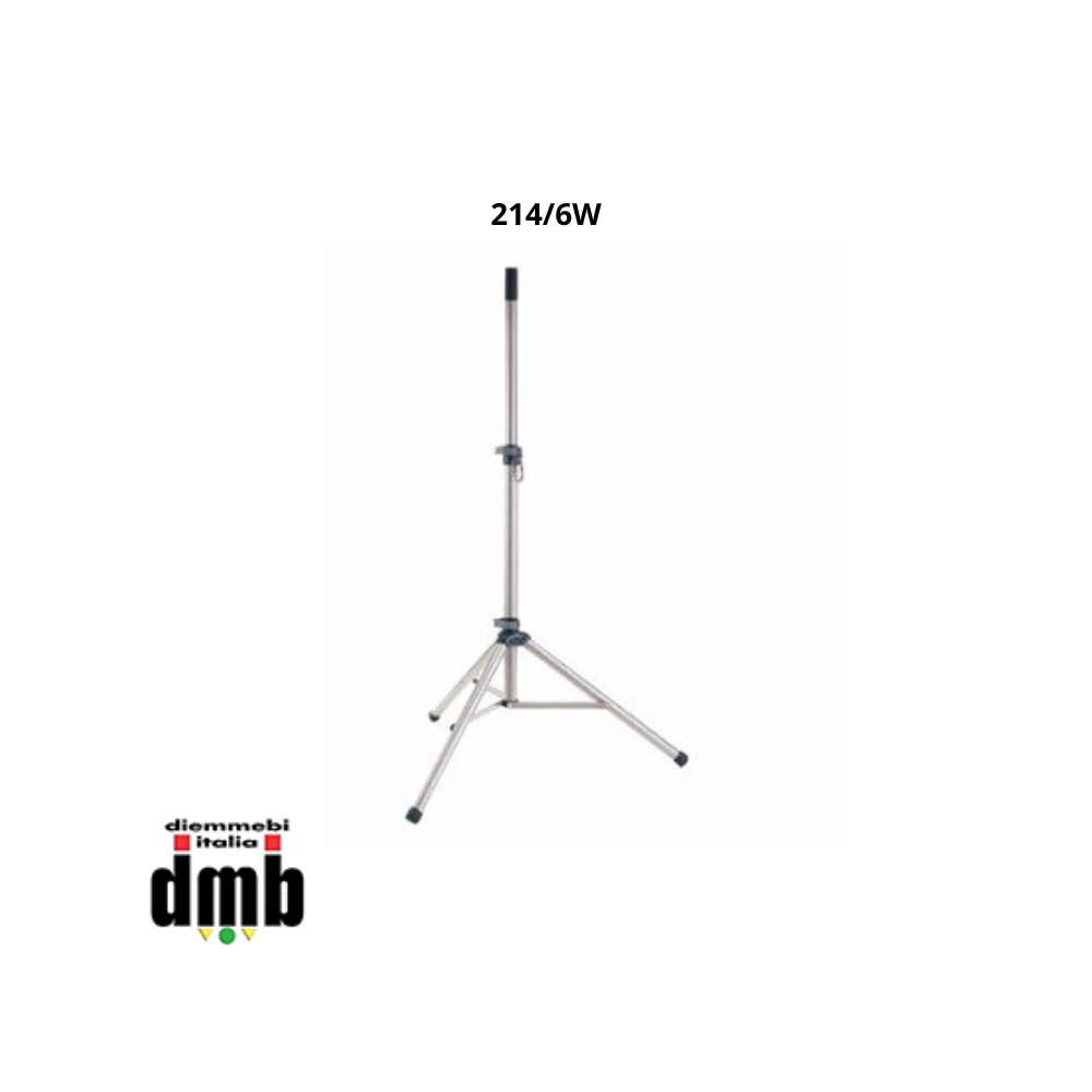 KONIG & MEYER - 214/6W - Stand a treppiede in alluminio per diffusori