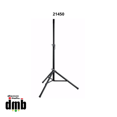 KONIG & MEYER - 21450 - Stand a treppiede in alluminio per diffusori