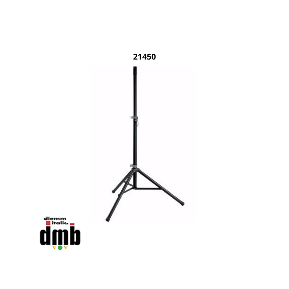 KONIG & MEYER - 21450 - Stand a treppiede in alluminio per diffusori