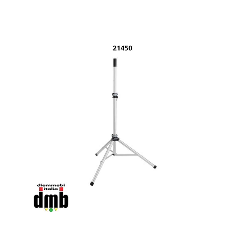 KONIG & MEYER - 21450 - Stand a treppiede in alluminio per diffusori