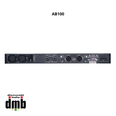 HP AUDIO - AB100 - Ampliﬁcatore di potenza in classe AB 2x70/100W 8/4 ohm