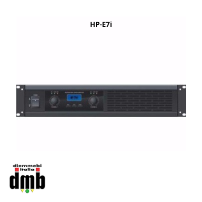 HP AUDIO - HP-E7i - Amplificatore di potenza con DSP