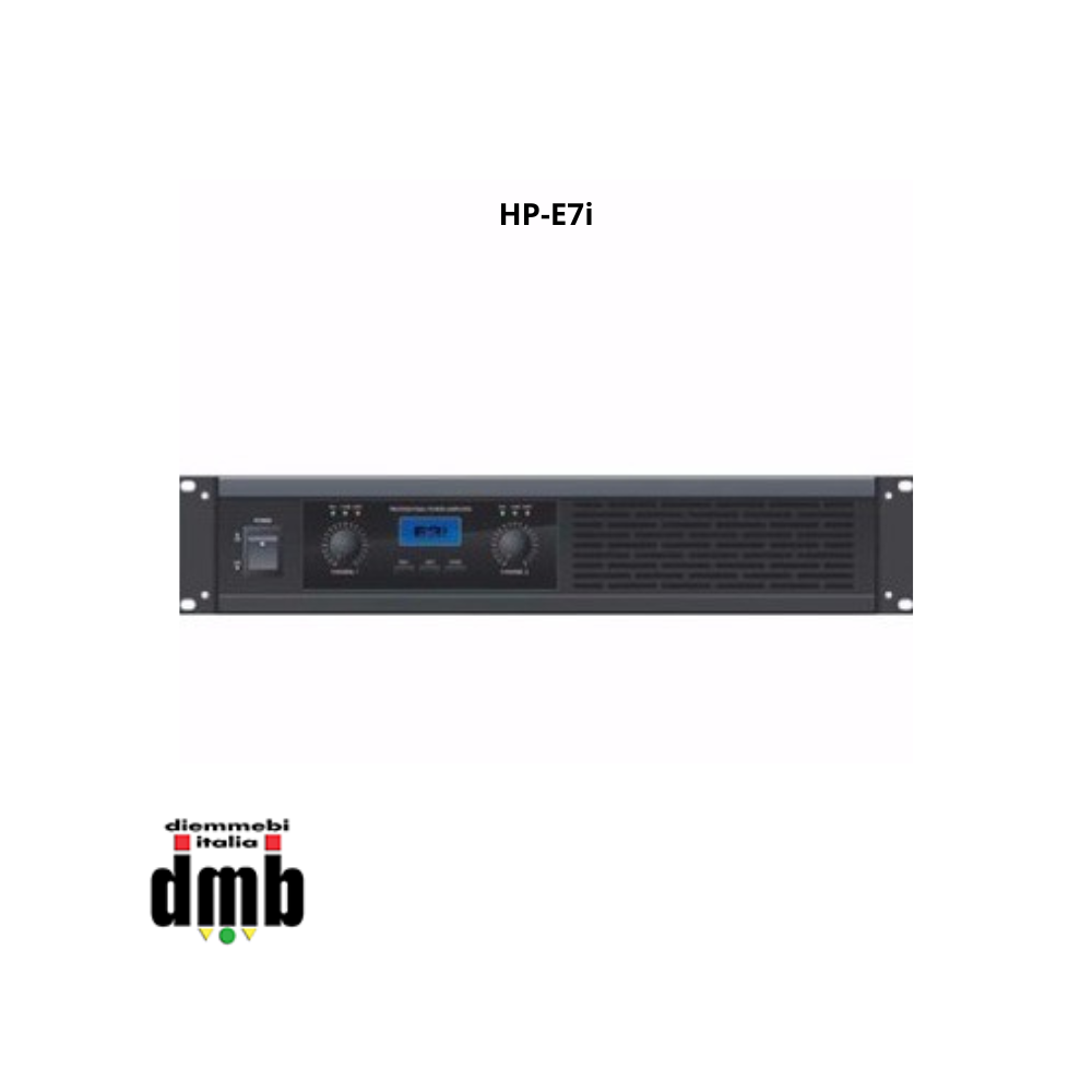 HP AUDIO - HP-E7i - Amplificatore di potenza con DSP