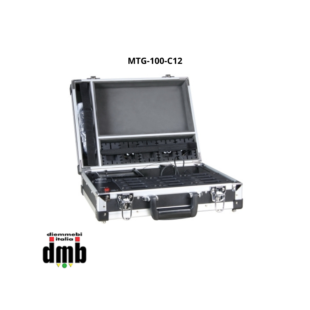 MIPRO - MTG-100-C12 - Flight case caricabatterie da 12 posti