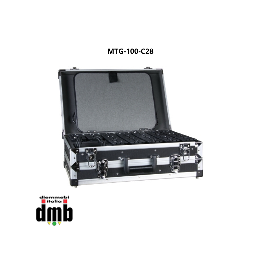 MIPRO - MTG-100-C28 - Flight case caricabatterie per 28 posti