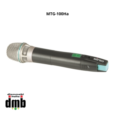 MIPRO - MTG-100Ha - Trasmettitore digitale ad impugnatura 16 canali UHF