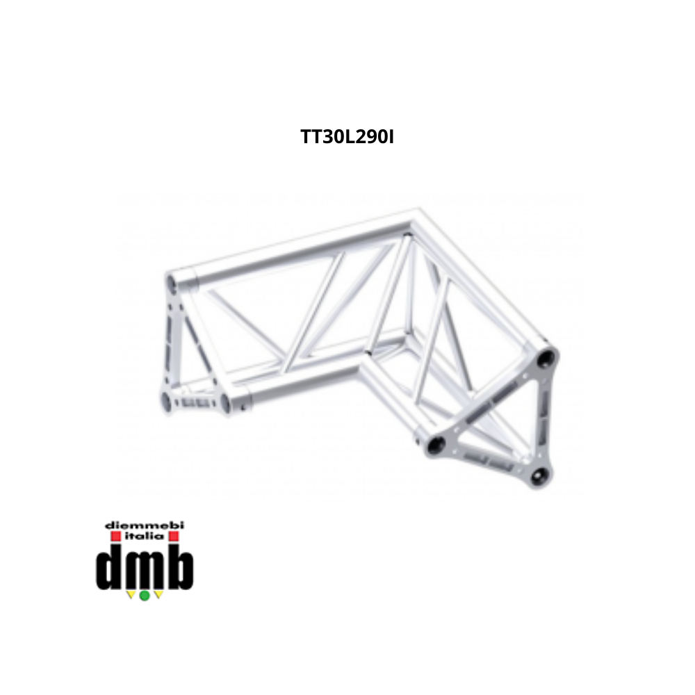 TEKPRO - TT30L290I - ANGOLO TRIANGOLARE SEZ 29 CM 2 VIE 90° VERTICE INTTERNO