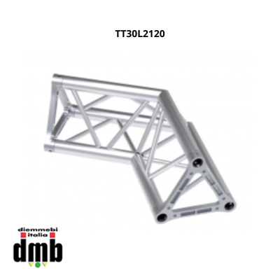 TEKPRO - TT30L2120 - ANGOLO TRIANGOLARE SEZ 29 CM 2 VIE 120°