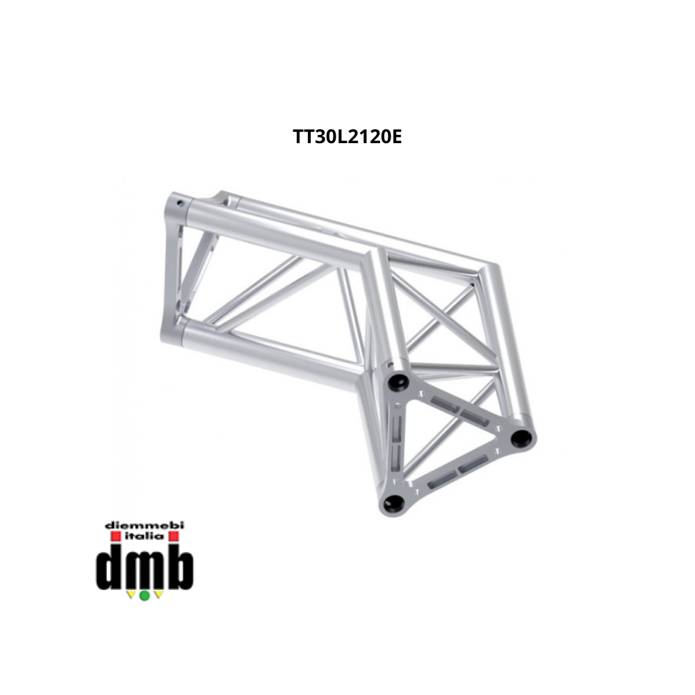 TEKPRO - TT30L2120E - ANGOLO TRIANGOLARE SEZ 29 CM 2 VIE 120° VERTICE ESTERNO