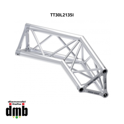 TEKPRO - TT30L2135I - ANGOLO TRIANGOLARE SEZ 29 CM 2 VIE 135° VERTICE INTERNO