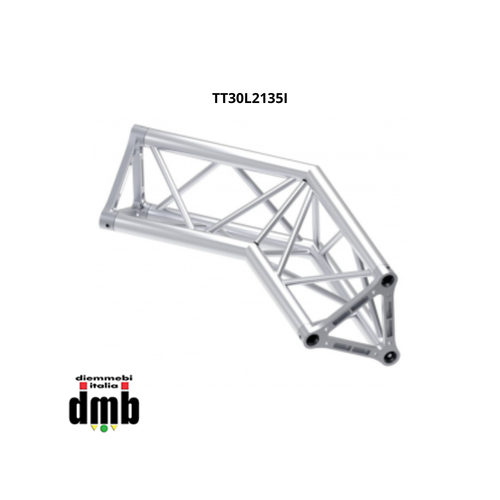 TEKPRO - TT30L2135I - ANGOLO TRIANGOLARE SEZ 29 CM 2 VIE 135° VERTICE INTERNO