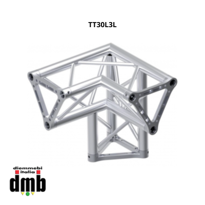 TEKPRO - TT30L3L- ANGOLO TRIANGOLARE SEZ 29 CM 3 VIE 90° SX VERSO SOPRA