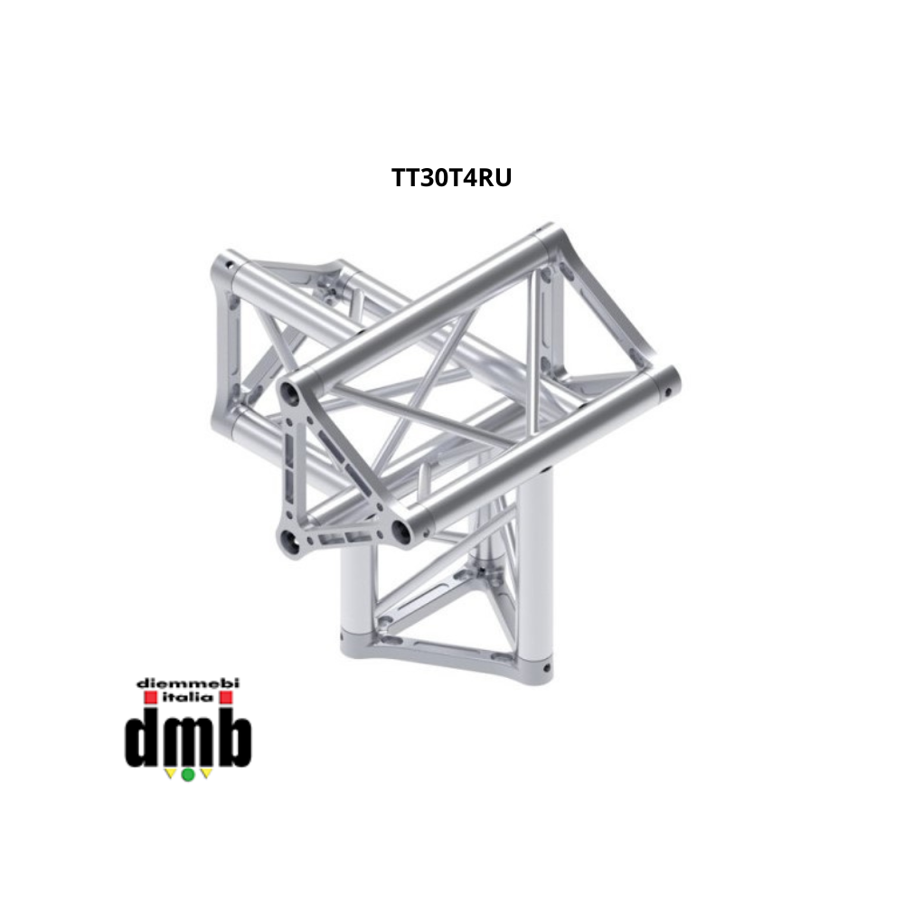 TEKPRO - TT30T4RU - RACCORDO TRIANGOLARE SEZ 29 CM 4 VIE T DX VERSO BASSO