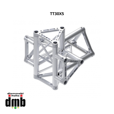 TEKPRO - TT30X5 - INCROCIO TRIANGOLARE SEZ 29 CM 5 VIE