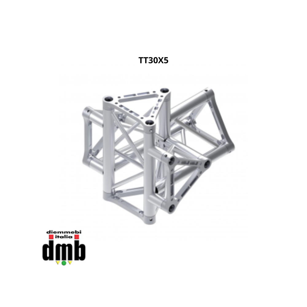 TEKPRO - TT30X5 - INCROCIO TRIANGOLARE SEZ 29 CM 5 VIE