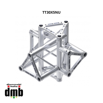 TEKPRO - TT30X5NU - INCROCIO TRIANGOLARE SEZ 29 CM 5 VIE VERSO BASSO